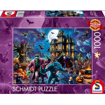 Puzzle Schmidt din 1000 piese - Noaptea de Halloween