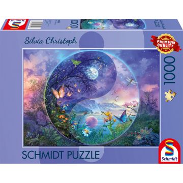 Puzzle Schmidt din 1000 piese - Yin și Yang: Lumea fantastică a insectelor