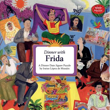 Puzzle Thames & Hudson din 1000 piese - Cină cu Frida