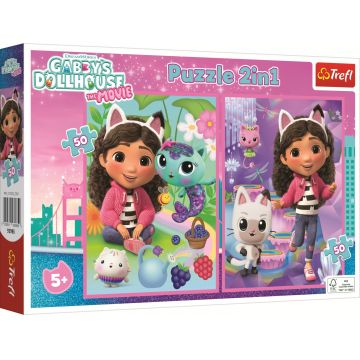 Puzzle Trefl 2 în 1 - Gabi și prietenii