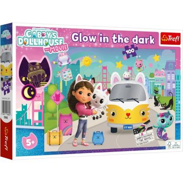 Puzzle Trefl din 100 piese - Casa de păpuși a lui Gaby
