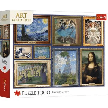 Puzzle Trefl din 1000 piese - Colecția capodopere