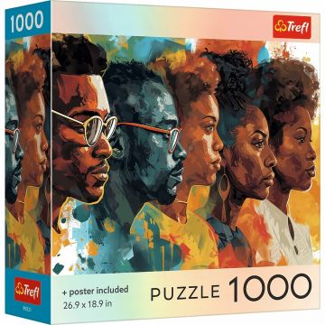 Puzzle Trefl din  1000 piese - Fețe în ceață