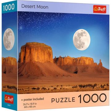 Puzzle Trefl din 1000 piese - Luna deșertului