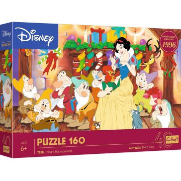 Puzzle Trefl din 160 piese - Crăciunul de basm al Albei ca Zăpada