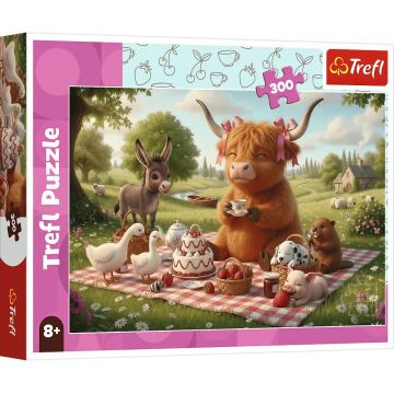 Puzzle Trefl din 300 piese - Picnic dulce