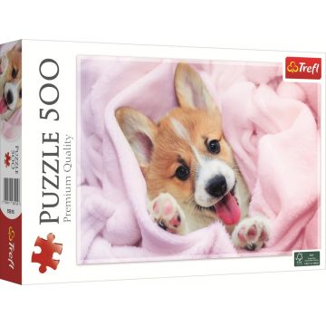 Puzzle Trefl din 500 piese - Cățeluș