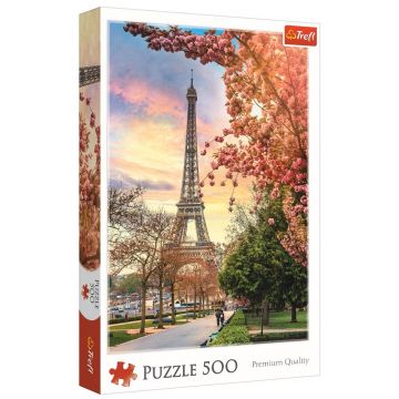 Puzzle Trefl din 500 piese - Parisul romantic