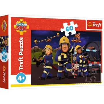 Puzzle Trefl din 60 de piese - Eroi în uniformă