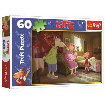 Puzzle Trefl din 60 piese - Lotte