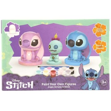 Set creativ CYP BRANDS - Stitch, Angel și Scrump (trei figurine)