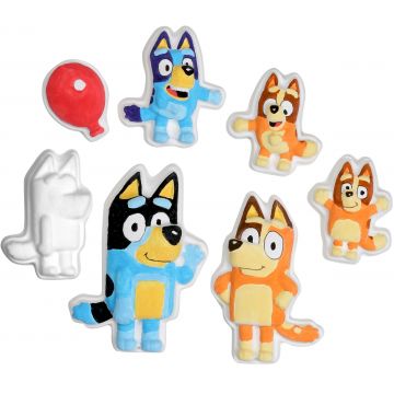 Set creativ Micki - Bluey, Figurine din ipsos DIY, Bluey