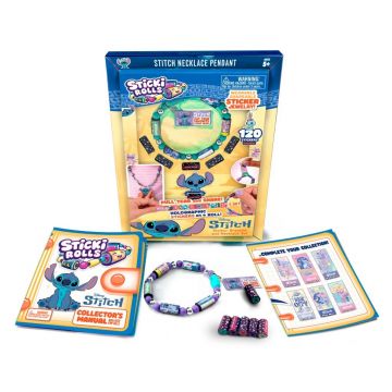 Set de bijuterii Sticki Rolls - Stitch, cu pandantiv