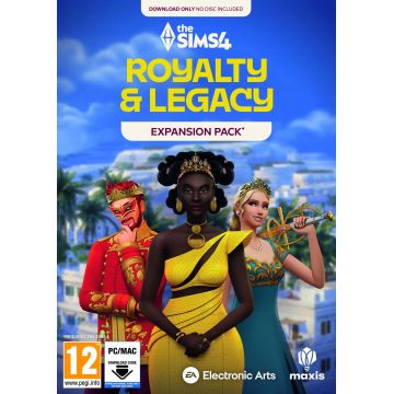 The Sims 4: Royalty & Legacy Expansion Pack - Cod în cutie (PC)