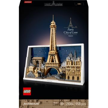 Constructor LEGO Architecture - Paris - orașul iubirii (21064)