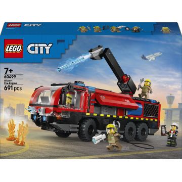 Constructor LEGO City - Autospecială de pompieri a aeroportului (60499)
