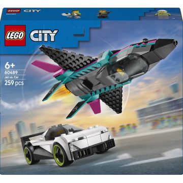 Constructor LEGO City -Avion vs. mașină (60489)