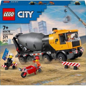 Constructor LEGO City - Betonieră (60478)