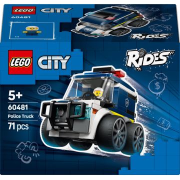 Constructor LEGO City - Vehicule: Camionetă de poliție (60481)