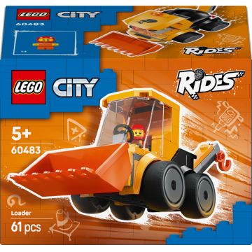Constructor LEGO City -Vehicule: Încărcător pentru construcții (60483)