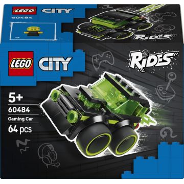 Constructor LEGO City - Vehicule: Mașină de curse Gamer (60484)