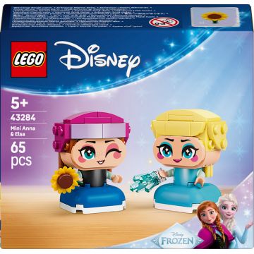 Constructor LEGO Disney - Mini Anna și Elsa (43284)
