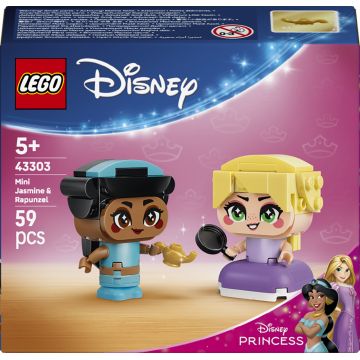 Constructor LEGO Disney- Mini Iasomie și Rapunzel (43303)