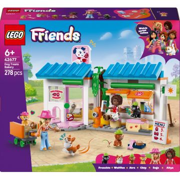 Constructor LEGO Friends -Brutărie cu recompense pentru câini (42677)
