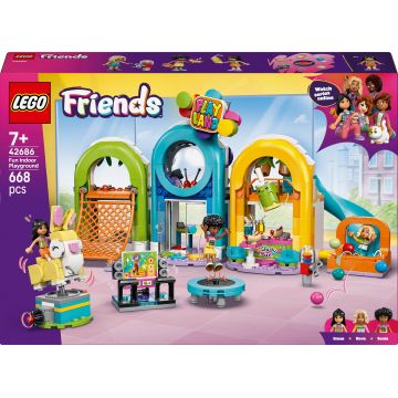 Constructor LEGO Friends - Loc de joacă interior distractiv (42686)