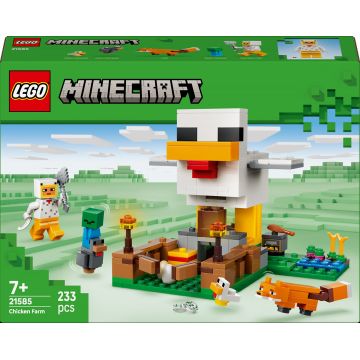 Constructor LEGO Minecraft - Fermă de pui (21585)