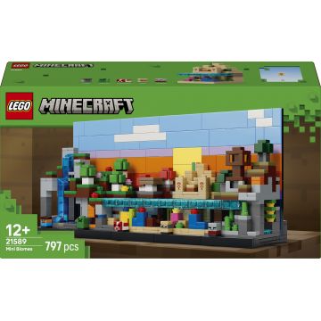 Constructor LEGO Minecraft - Minibiomuri(21589)