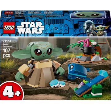 Constructor LEGO Star Wars - Casa lui Grogu (75443)