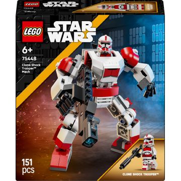 Constructor LEGO Star Wars - Soldat clon - Robot de șoc (75448)