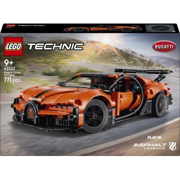 Constructor LEGO Technic - Hipermașina Bugatti Chiron Pur Sport (42222)