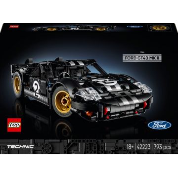 Constructor LEGO Technic - Mașină de curse 1966 Ford GT40 MKII (42223)