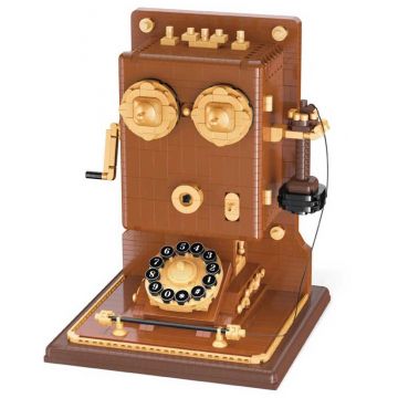 Constructor pentru copii KOCO - Telefon retro, 1882 piese
