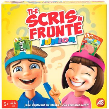 Joc de societate  AS Games - Ti-e scris in frunte Junior