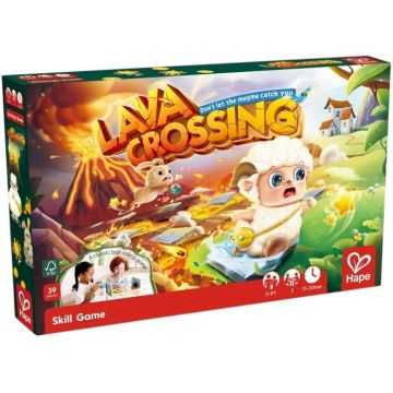 Joc de societate pentru doi  Lava Crossing 2 in 1 - Pentru copii