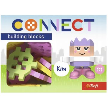 Mini constructor  Trefl Connect - Pentru fete, 35 de bucăți