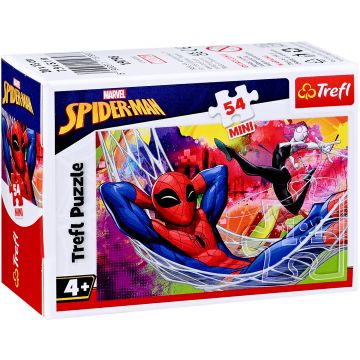 Mini-puzzle Trefl din 54 piese - Agilitatea și curajul lui Spiderman, sortiment