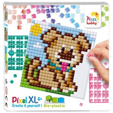 Mozaic cu pixeli  Pixelhobby - Câine, XL