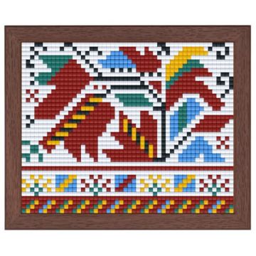 Mozaic cu ramă și pixeli  Bright Toys - Motiv din Samokov