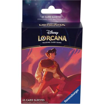 Protecții pentru cărți Ravensburger - Disney Lorcana TCG: Shimmering Skies - Aladdin (65 buc)