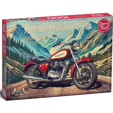 Puzzle Cherry Pazzi din  1000 piese - Simte libertatea