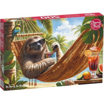 Puzzle Cherry Pazzi din  500 piese - Fără grabă, fără griji