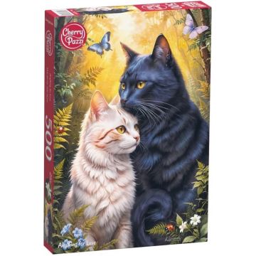 Puzzle Cherry Pazzi din  500 piese - Totul despre iubire