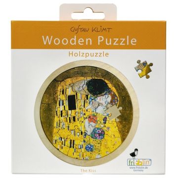 Puzzle din lemn Fridolin din 48 piese - Sărutul