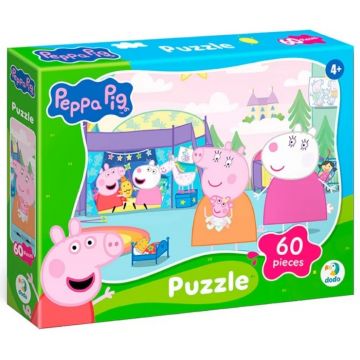 Puzzle DoDo din  60 piese - Purcelușa Peppa