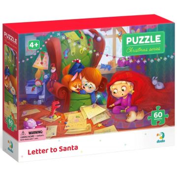 Puzzle DoDo  din 60 piese - Scrisoare către Moș Crăciun