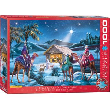 Puzzle Eurographics de 1000 de bucăți  - Cei Trei Regi